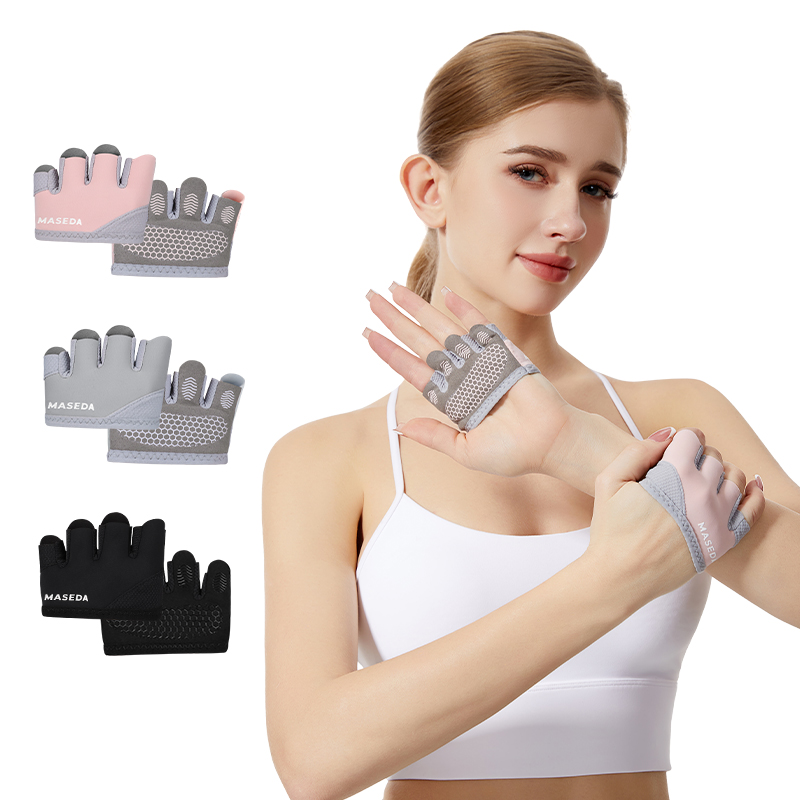 フィットネス用フィンガーレスグローブ：ピラティスやエアリアル - Yoga Mat のレビューと価格