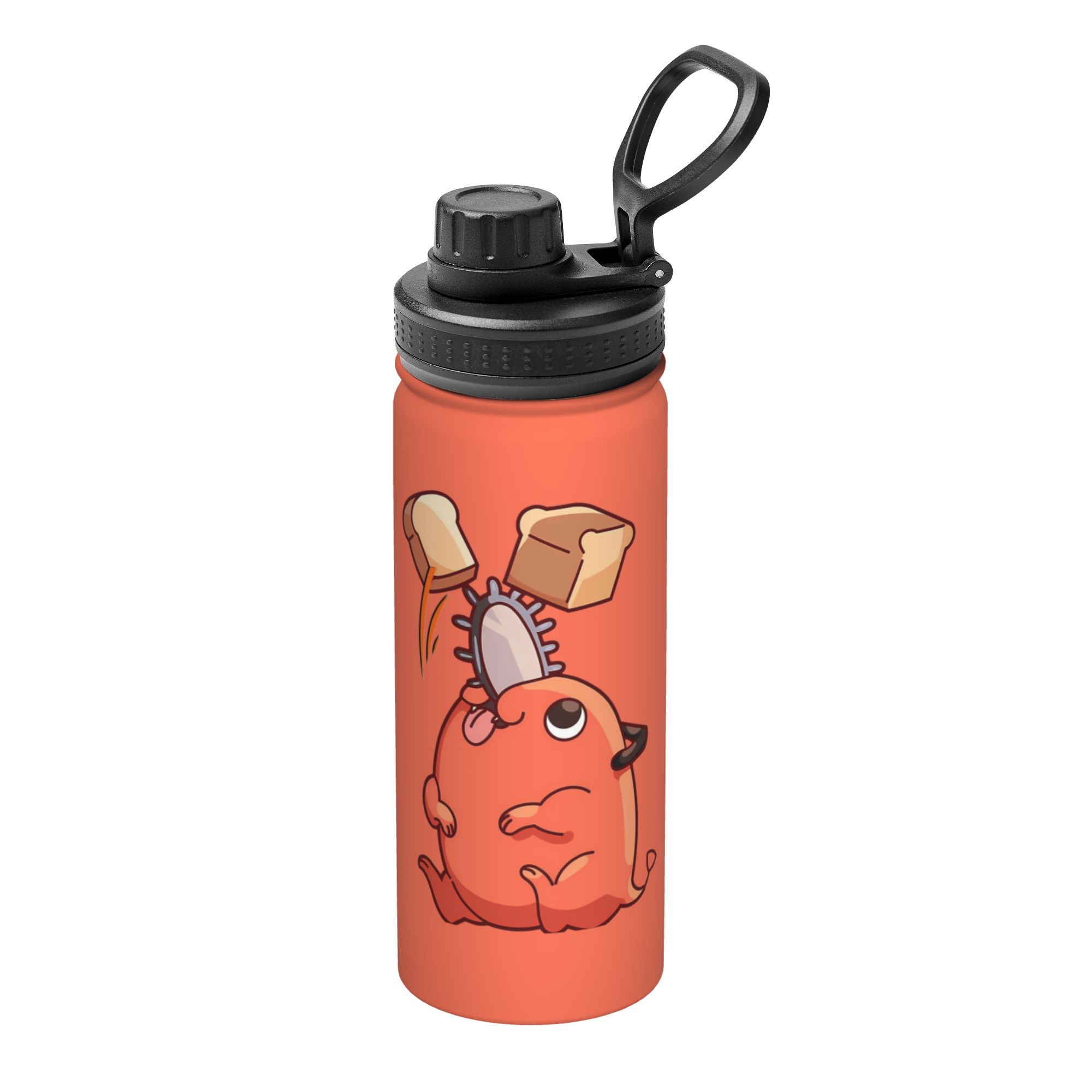チェンソーマンズのアニメをモチーフにした、18オンスのスポー - Sports Water Bottle Insulated のレビューと価格