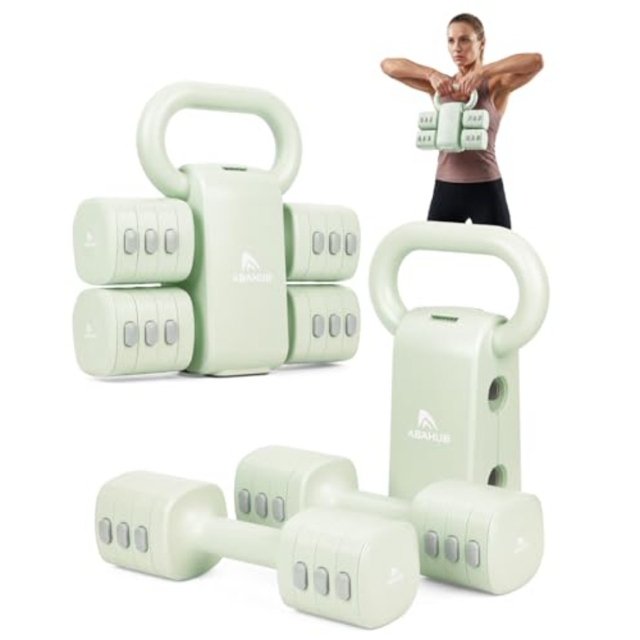 ホームジムダンベルセット:4-in-1調整可能なウェイト、ケ - Dumbbell Set のレビューと価格