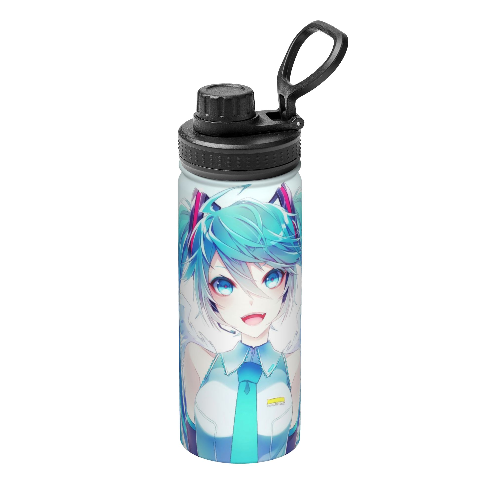 アニメ「初音ミク」18オンス スポーツ用断熱ボトル コーヒー - Sports Water Bottle Insulated のレビューと価格
