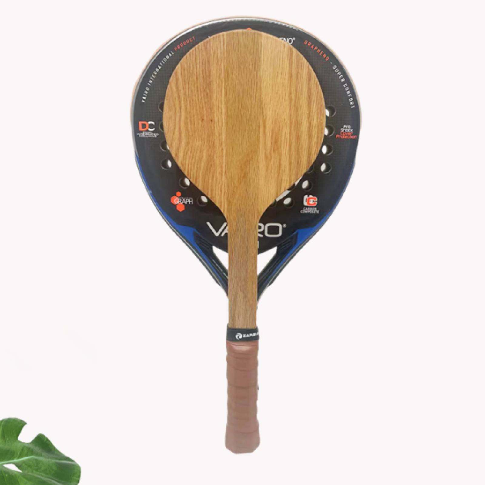 木製ビーチテニスラケット ビーチトレーニングラケット 快適な - Tennis Racket のレビューと価格