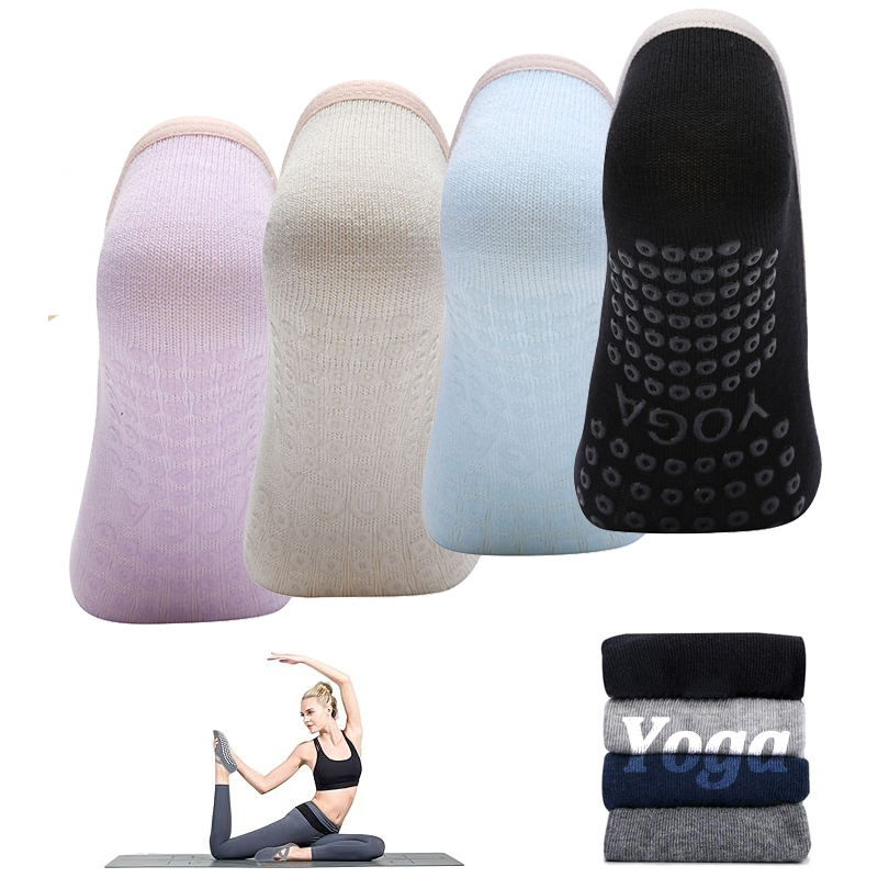 レディースノンスリップピラティスソックス女性レース包帯ヨガソ - Yoga Mat のレビューと価格