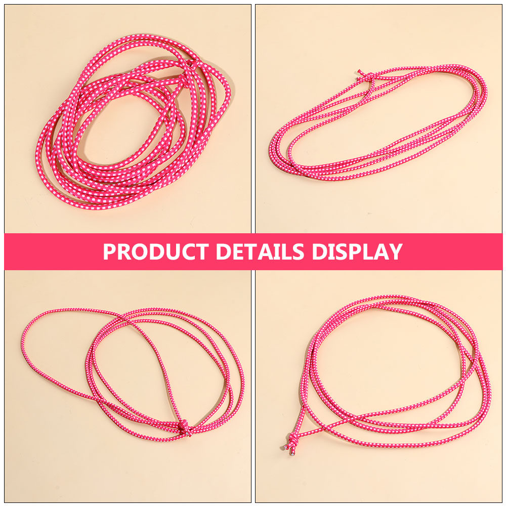 2本セットのジャンプ用ゴムバンド付き縄跳び。子供向けのフィッ - Jump Rope のレビューと価格