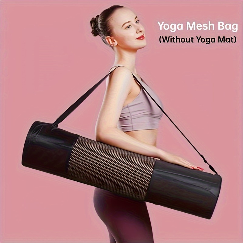 通気性のあるヨガマット収納メッシュバッグ - 耐久性のあるオ - Yoga Mat のレビューと価格