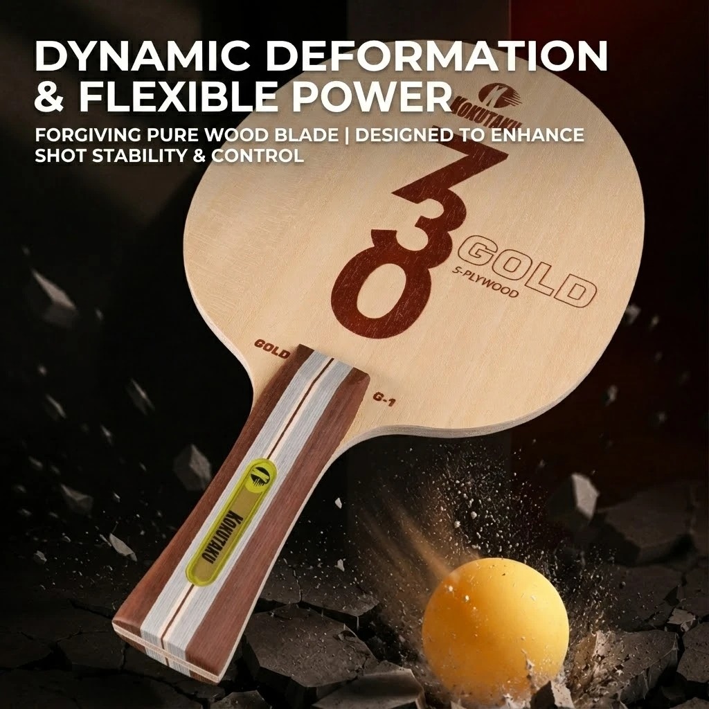 コクタク卓球ブレードFL 730 G1 5層木材/G2 5層 - Tennis Racket のレビューと価格