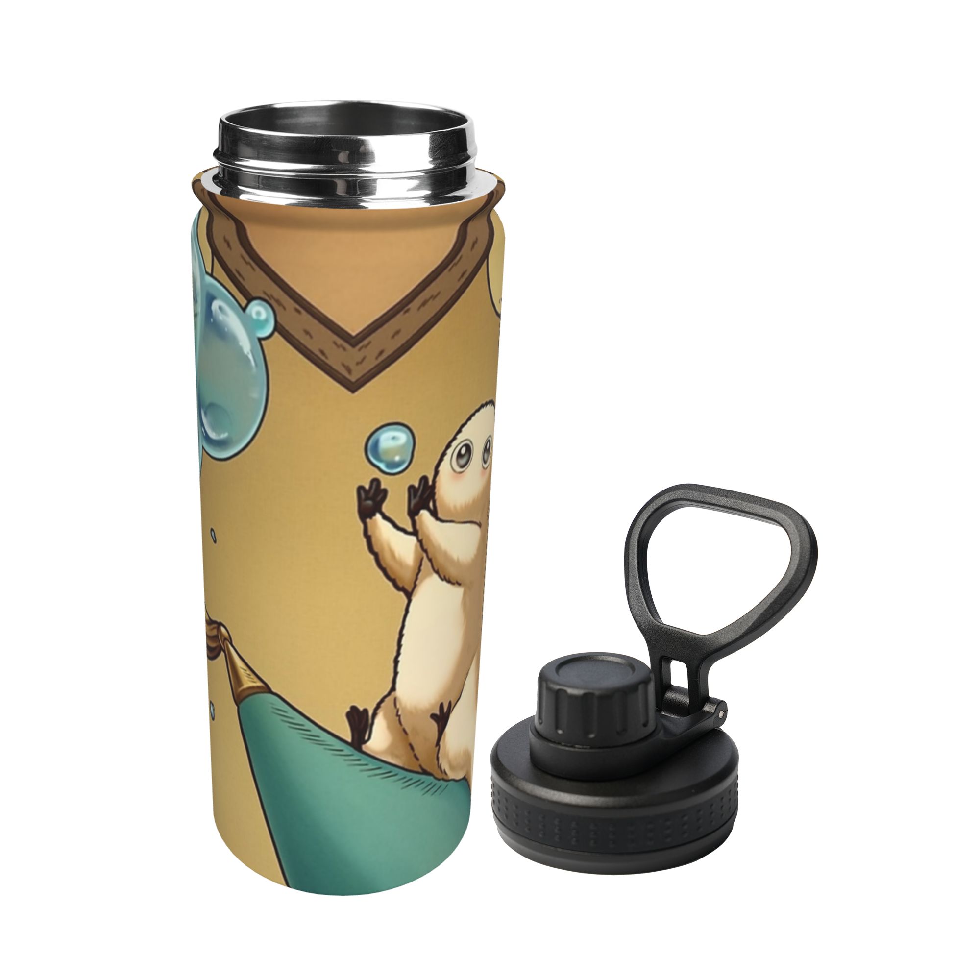 ブラッシュバディ ウィッチハット アトリエ アニメ 18オン - Sports Water Bottle Insulated のレビューと価格