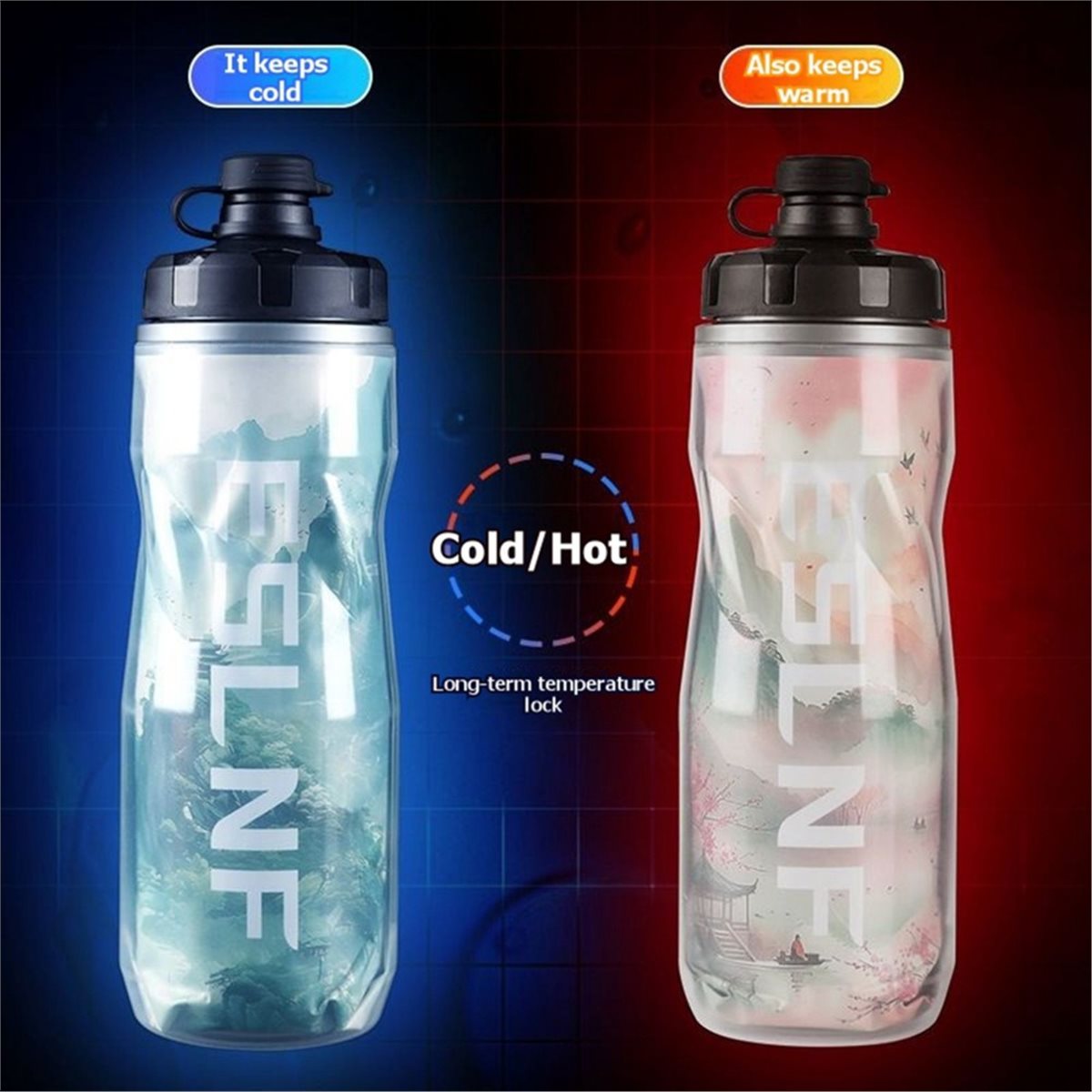推奨事項      610ml 断熱自転車用ウォーターボトル - Sports Water Bottle Insulated のレビューと価格