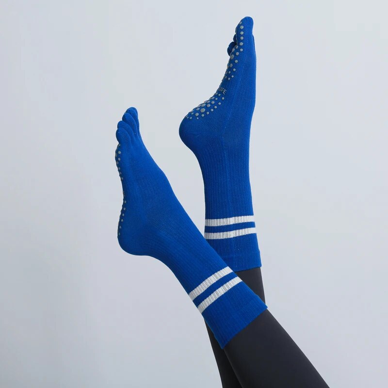 ハーフチューブヨガソックス,通気性,滑り止め,5本の指,スポ - Yoga Mat のレビューと価格