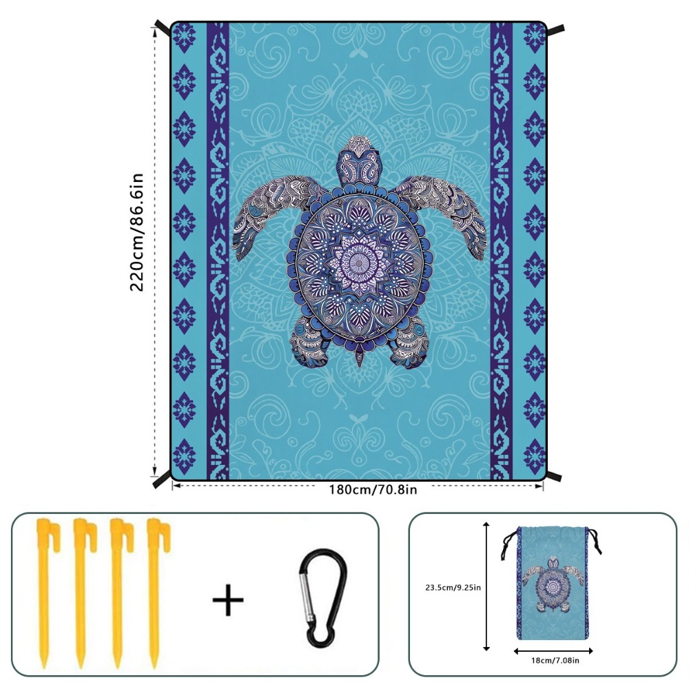パームツリー ビーチタオル 71x86.6インチ シート ヨ - Yoga Mat のレビューと価格